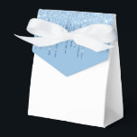 Ballotins Boîte de traitement de la partie de la parties sci<br><div class="desc">La boîte de faveur de la fête est affichée avec une impression couleur bleue fausse parties scintillant sur le rabat avant. Parfait pour offrir des cadeaux. Customisez cet objet ou achetez tel quel. Astuce : Ajoutez simplement vos bonnes friandises et ajoutez du ruban mignon. Impression sous licence</div>