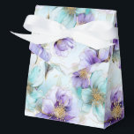 Ballotins Boîte de traitement de la partie d'impression flor<br><div class="desc">La boîte de fête est présentée avec un beau grand imprimé fleuri. Customisez cet objet ou achetez tel quel. Astuce : Ajoutez simplement vos bonnes friandises et ajoutez un ruban festif. Image sous licence</div>