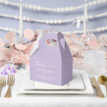 Ballotins Boîte de traitement de partie<br><div class="desc">La boîte de faveur Party est affichée dans une élégante couleur lavande. Customisez cet élément et modifiez l'exemple de texte sur le vôtre. Astuce : Ajoutez simplement vos bonnes friandises et ajoutez un ruban festif.</div>