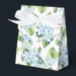 Ballotins Boîte de traitement pour partie d'impression Hydra<br><div class="desc">La boîte de faveur de la fête est affichée avec une impression florale d'hydrangée. Customisez cet objet ou achetez tel quel. Astuce : Ajoutez simplement vos bonnes friandises et ajoutez un ruban festif. Image sous licence</div>