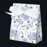 Ballotins Boîte de traitement pour partie d'impression Hydra<br><div class="desc">La boîte de faveur de la fête est affichée avec une impression florale d'hydrangée. Customisez cet objet ou achetez tel quel. Astuce : Ajoutez simplement vos bonnes friandises et ajoutez un ruban festif.</div>