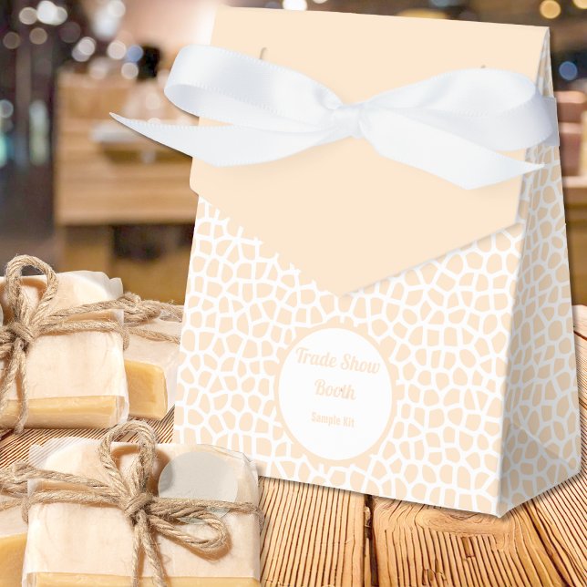 Ballotins Boîte d'échantillons de tente Terrazzo - Orange Pe (Terrazzo - Orange Peach Tent Sampler Box by Leapfroglisics Shop)