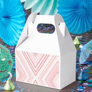 Ballotins Boîte Gable Favor   Cadeau pour les invités de mar