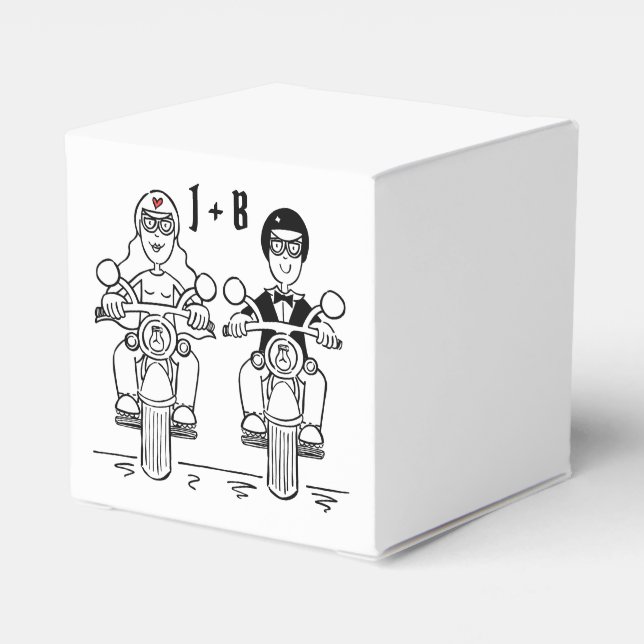 Ballotins Boîte préférée pour moto moto personnalisée (Arrière)