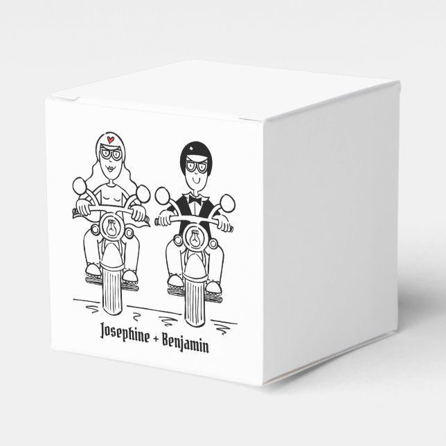 Ballotins Boîte préférée pour moto moto personnalisée (Verso)