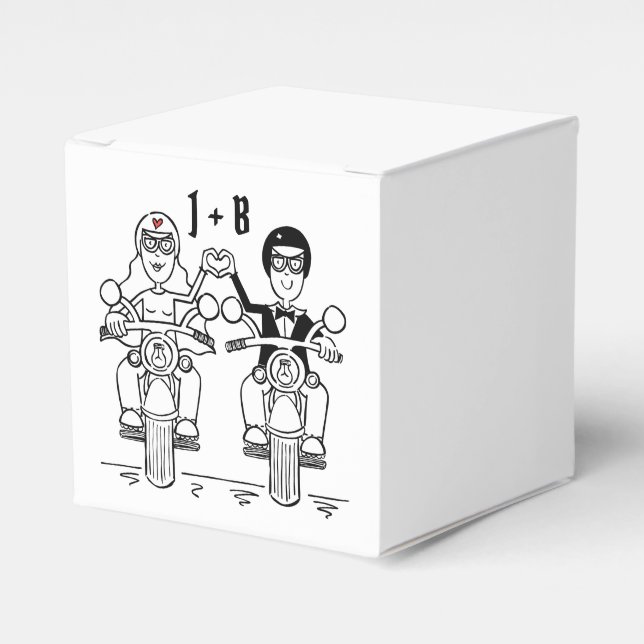 Ballotins Boîte préférée pour moto moto personnalisée (Verso)