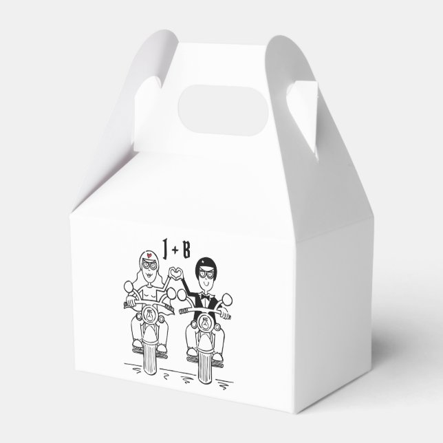 Ballotins Boîte préférée pour moto moto personnalisée (Verso)