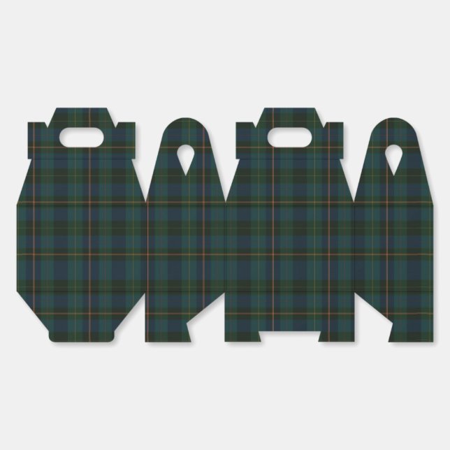 Ballotins boîte tartan  (Déplié)