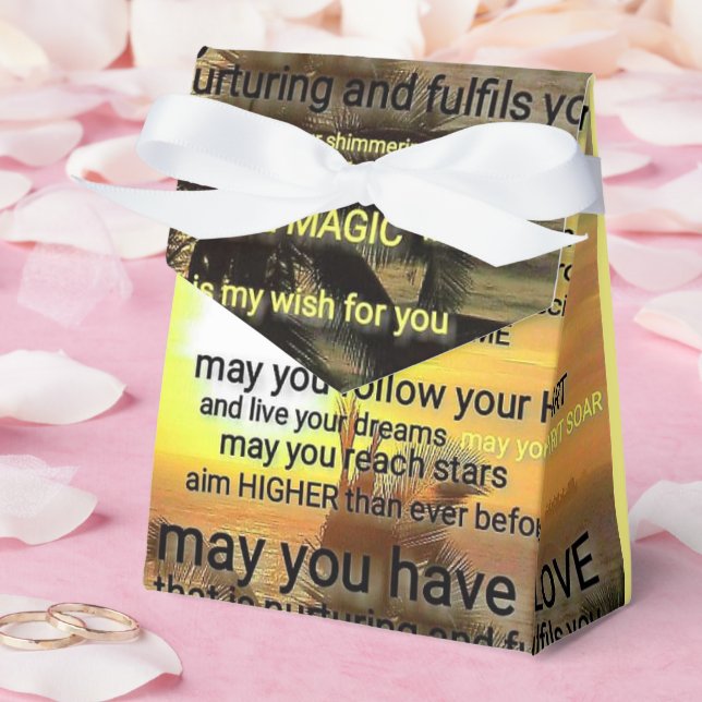 Ballotins Boîte WISH Favor d'Adiela Akoo (Mariage)
