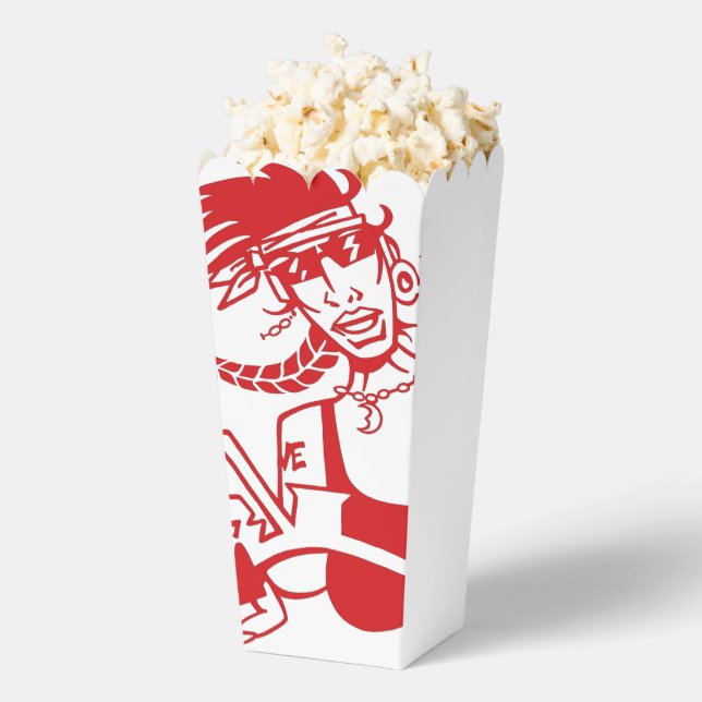 Ballotins Boîtes à pop-corn blanc blanc (Sauté)