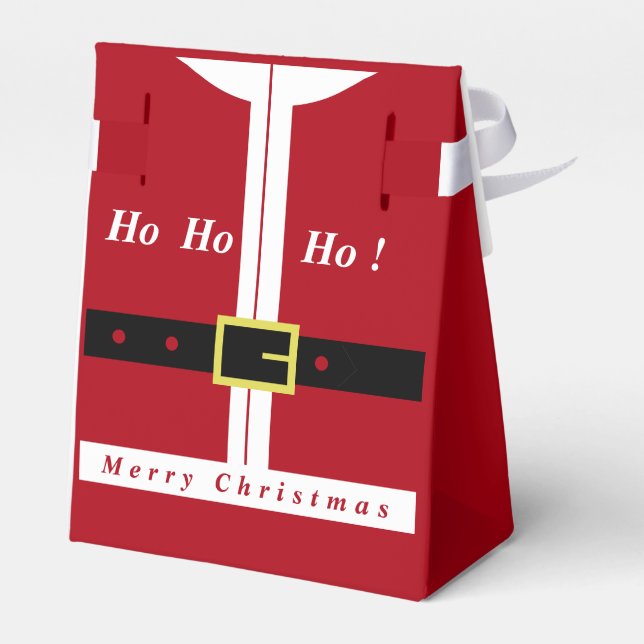 Ballotins Boîtes de Cadeaux de Père Noël (Arrière)