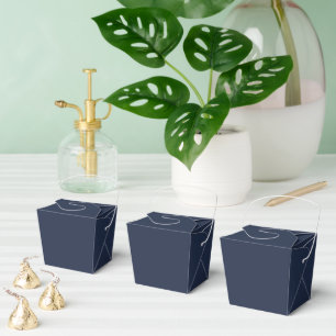 Ballotins Boîtes de faveur bleu minuit foncé