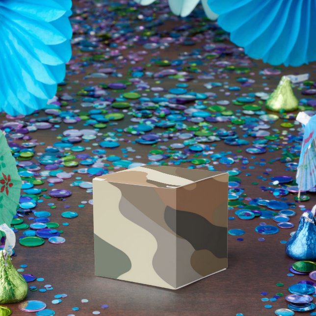 Ballotins Boîtes de Faveur Classiques à Motif de Camouflage  (Fête)
