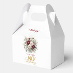 Ballotins Boîtes de faveur d'anniversaire 80 ans Burgundy Bl<br><div class="desc">✅ Pour rechercher des articles correspondants 42-80 dans mes collections ✅</div>