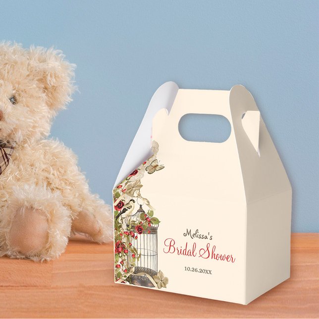 Ballotins Boîtes de faveur de mariage de cage à oiseaux vint (Créateur téléchargé)