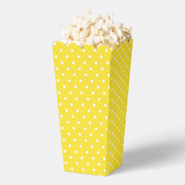 Ballotins Boîtes de faveur de pop-corn de fête (Sauté)