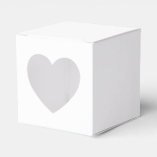 Ballotins Boîtes de faveur en papier de forme de cœur person