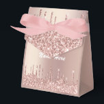 Ballotins Boîtes de Faveur ou Cadeaux Pailletées Or Rose Tex<br><div class="desc">Boîtes de faveur ou de cadeau avec texte personnalisé et nom avec gouttes scintillantes de paillettes rose gold blush - Boîtes de faveur ou de cadeau modernes pour elle - Ajoutez votre texte / nom unique - Choisissez la police / taille / couleur - ou supprimez le texte - Créez...</div>