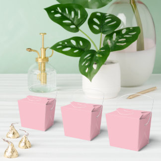 Ballotins Boîtes de faveur rose doux mignon