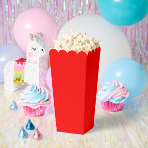 Ballotins Boîtes de Faveur Rouges Personnalisées – Style Pop