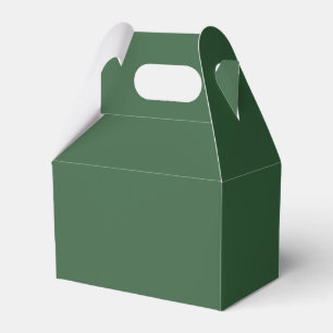 Ballotins Boîtes de faveur vert chasseur uni