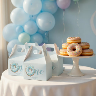 Ballotins Boîtes de faveurs d'anniversaire Sweet One Donut  