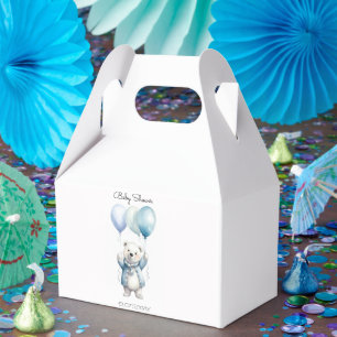 Ballotins Boîtes de faveurs de Baby Shower Ourson Polaire Mi