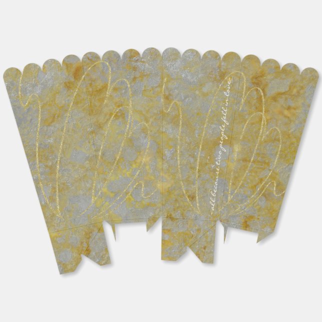 Ballotins Boîtes de Faveurs de Chance pour un Mariage (Déplié)