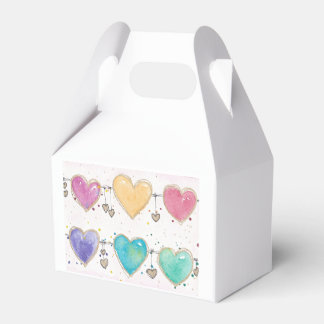Ballotins Boîtes de faveurs de coeur de la Saint-Valentin à