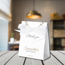 Boîtes de faveurs de douche de mariage Collier de 