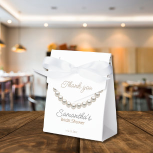 Ballotins Boîtes de faveurs de douche de mariage minimaliste