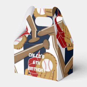 Ballotins Boîtes de faveurs de fête d'anniversaire rayées de