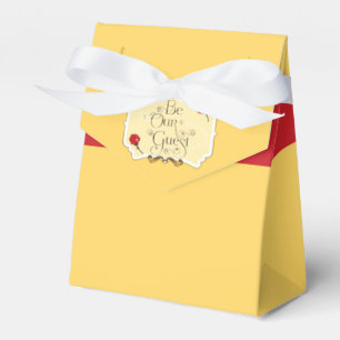 Ballotins Boîtes de faveurs de fête d'anniversaire Rose roug