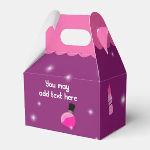 Ballotins Boîtes de Faveurs de Fête de Glamour Fille Maquill