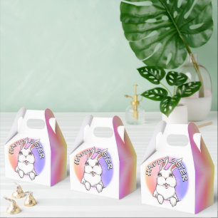 Ballotins Boîtes de faveurs de lapin de Pâques Boîtes de cad