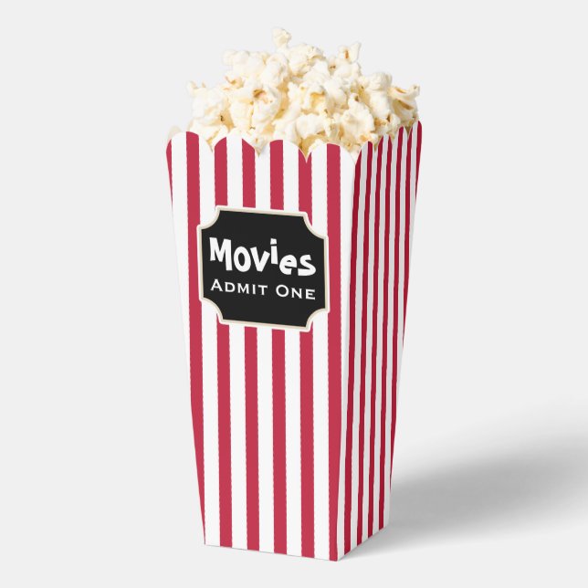 Ballotins Boîtes de faveurs de soirée cinéma (Sauté)