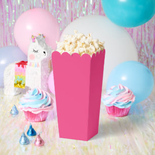 Ballotins Boîtes de Faveurs Roses Personnalisées – Style Pop