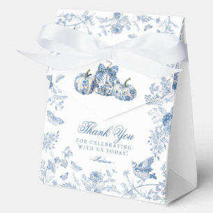 Ballotins Boîtes de friandises en toile bleue pour la fête f