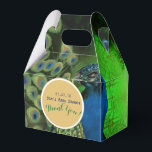 Ballotins Boîtes de Gable Personnalisées Élégantes Plumes de<br><div class="desc">Petites boîtes de faveur de style gable délicates avec des champs de modèle de texte pour que vous ajoutiez les informations de votre choix, que ce soit pour un événement d'entreprise ou personnel en famille. Ces boîtes de faveur contiendront des petits bonbons, un bijou (si utilisé comme boîte cadeau) ou...</div>