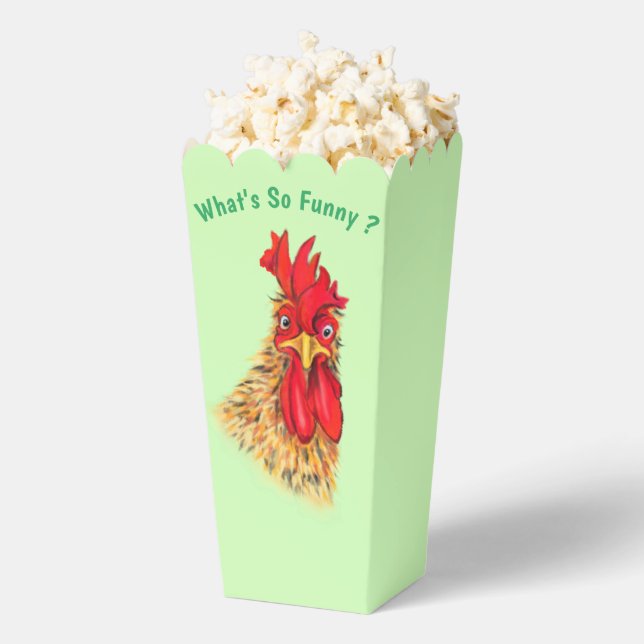 Ballotins Boîtes de maïs pop coq amusantes (Sauté)