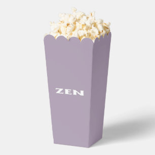 Ballotins Boîtes de pop-corn gris blanc zen