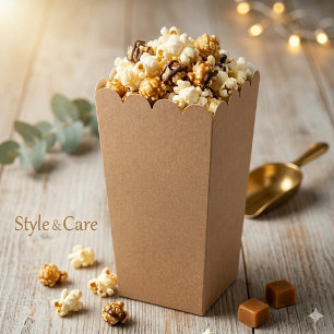 Ballotins Boîtes de Popcorn de Style Kraft pour Tout Événeme
