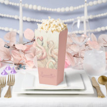 Boîtes de Popcorn Personnalisées, Thème de Fête Fl