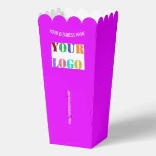 Ballotins Boîtes de Popcorn publicitaires sur mesure pour En