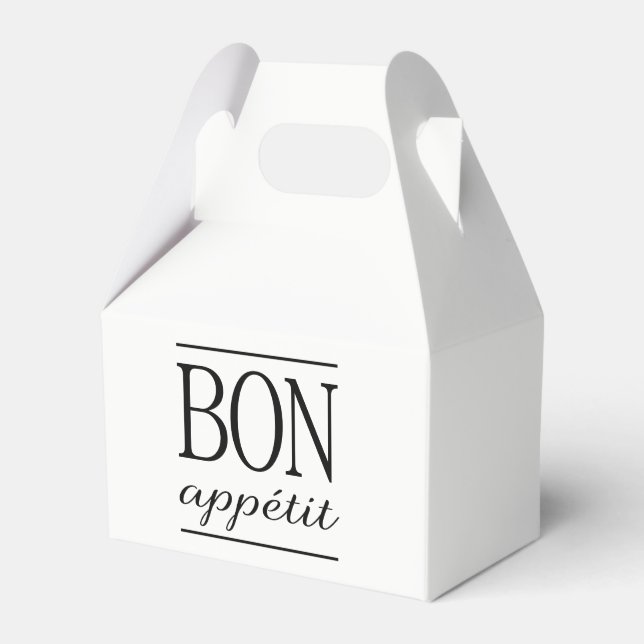 Ballotins Bon Appetit noir et blanc (Verso)