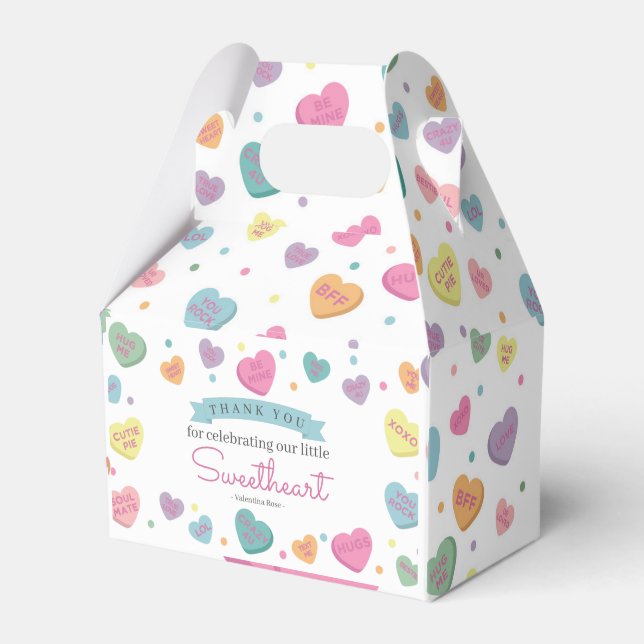 Ballotins Bonbons d'amour Anniversaire ou Ballotin Baby show (Verso)