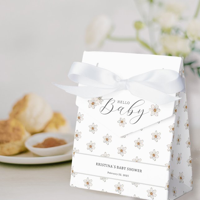 Ballotins Bonjour Baby Spring Daffodil Baby shower (Créateur téléchargé)