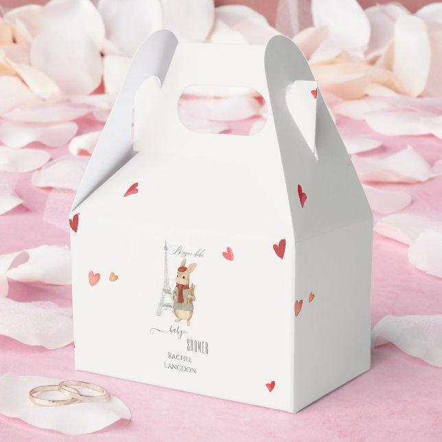 Ballotins Bonjour Bebe French Rabbit Baby shower (Mariage)