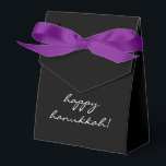 Ballotins Bonne Hanoukka Chanukah Classique Moderne<br><div class="desc">Cette présentation élève le cadeau traditionnel de vacances "gelt",  de petites quantités d'argent ou la variété chocolat!</div>