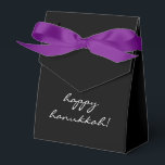 Ballotins Bonne Hanoukka Chanukah Classique Moderne<br><div class="desc">Cette présentation élève le cadeau traditionnel de vacances "gelt",  de petites quantités d'argent ou la variété chocolat!</div>